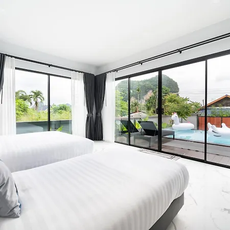 Sea Eagle Mountain Private Pool Villa Aonang Ban Nong Thale Exterior photo