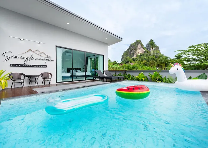 Sea Eagle Mountain Private Pool Villa Aonang