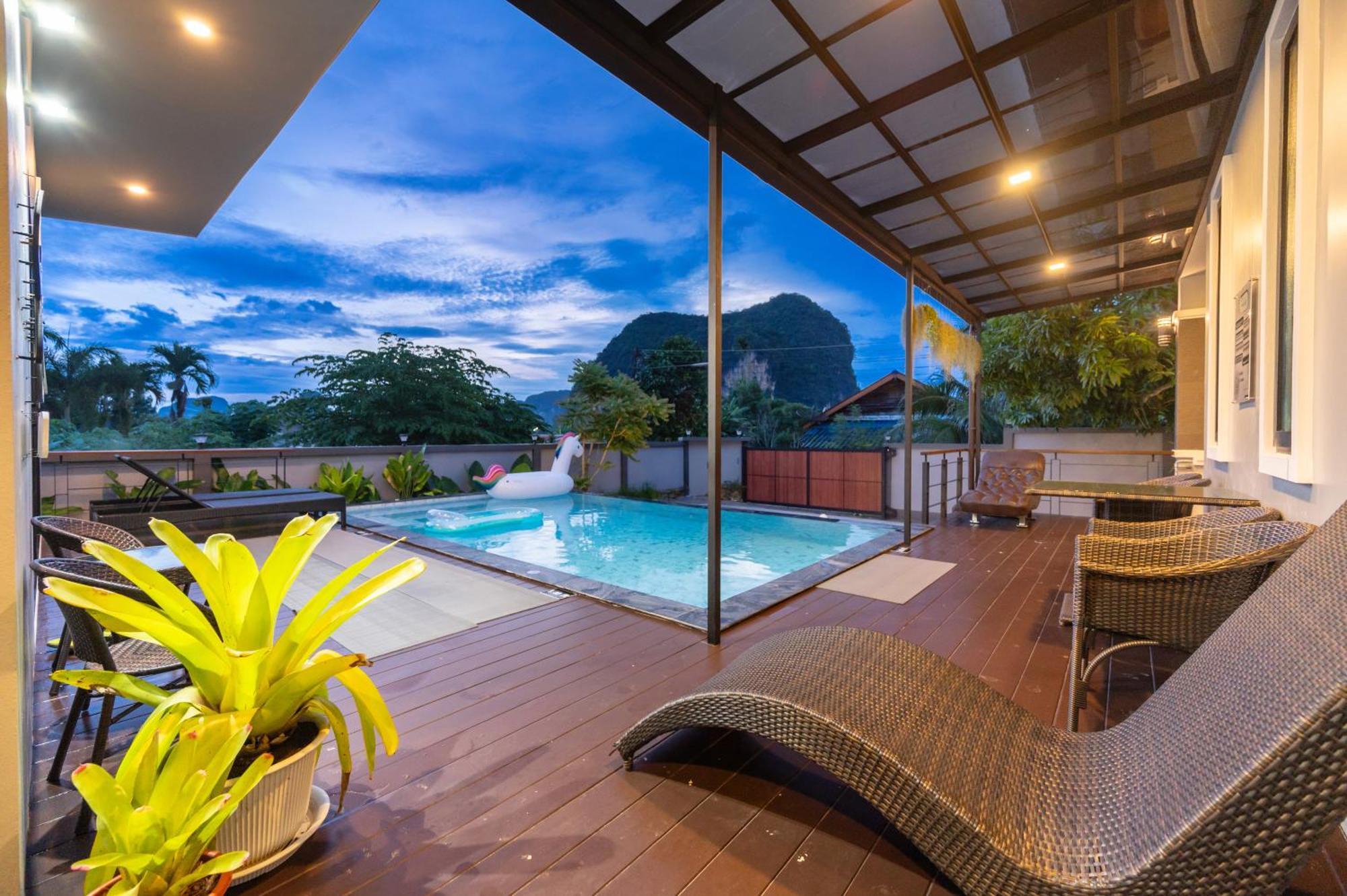 Villa Sea Eagle Mountain Private Pool Aonang Ban Nong Thale